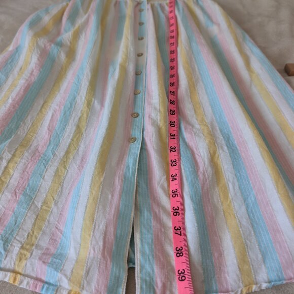 3/$30 Colorful striped cotton sundress - Picture 10 of 11